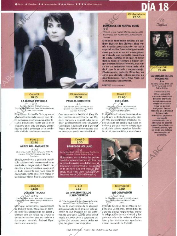 ABC MADRID 13-04-2001 página 243