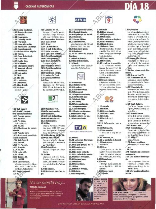 ABC MADRID 13-04-2001 página 245