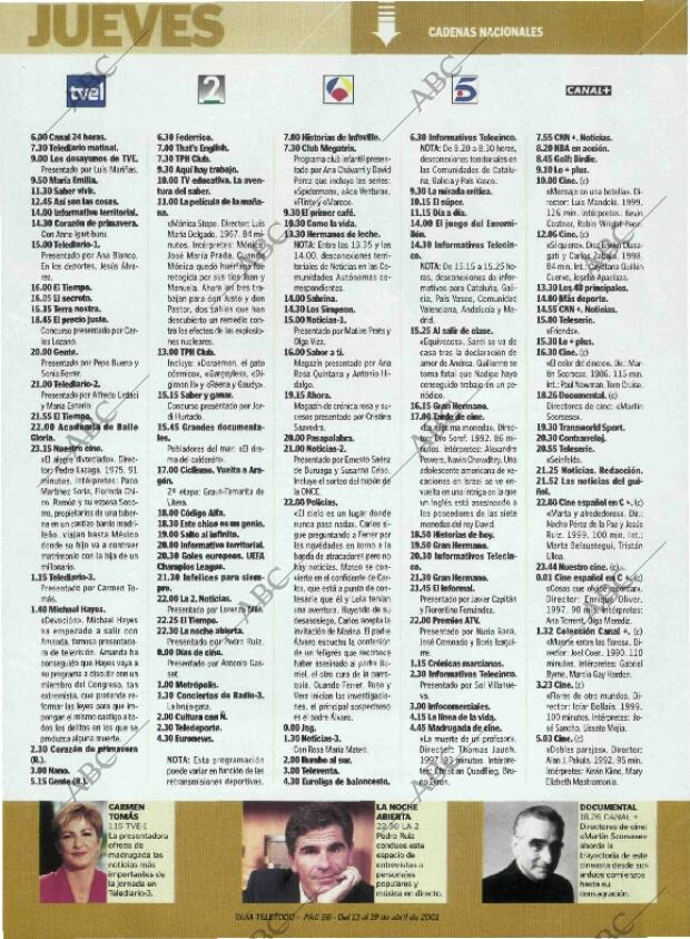 ABC MADRID 13-04-2001 página 248