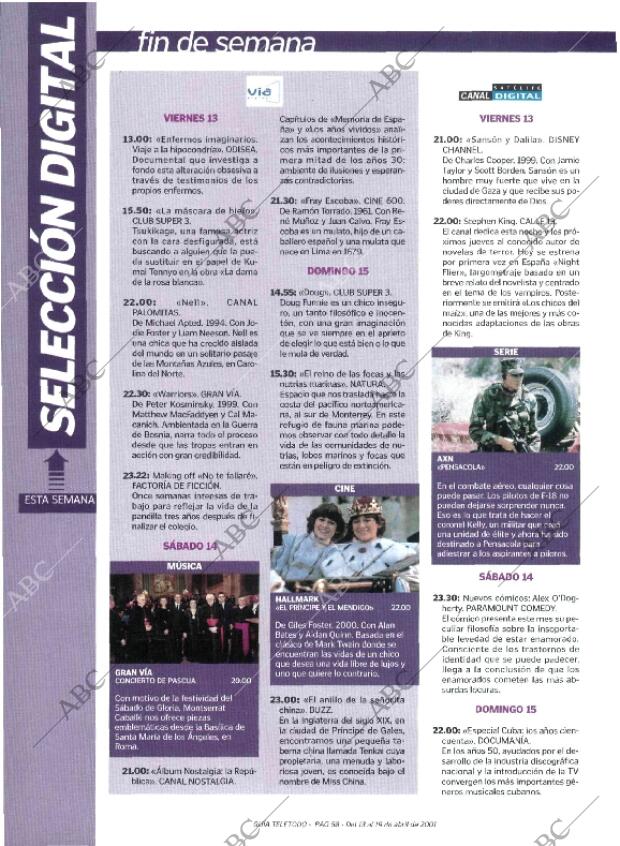 ABC MADRID 13-04-2001 página 250