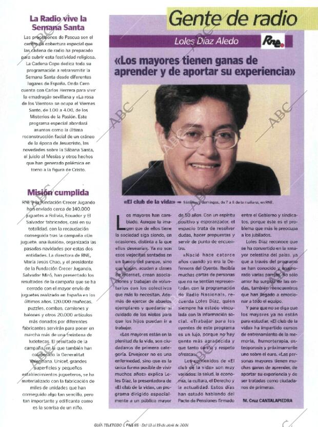 ABC MADRID 13-04-2001 página 257