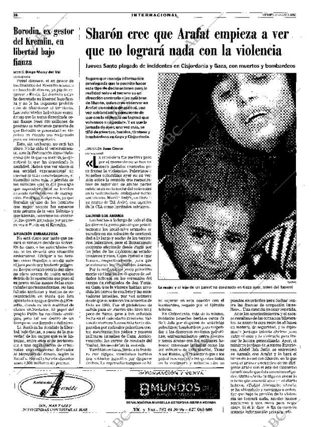 ABC MADRID 13-04-2001 página 26