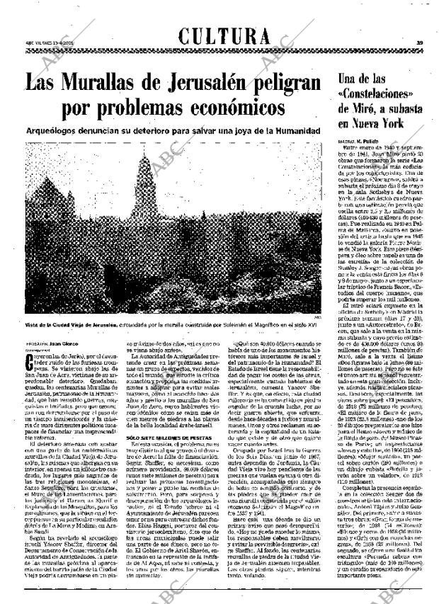 ABC MADRID 13-04-2001 página 39