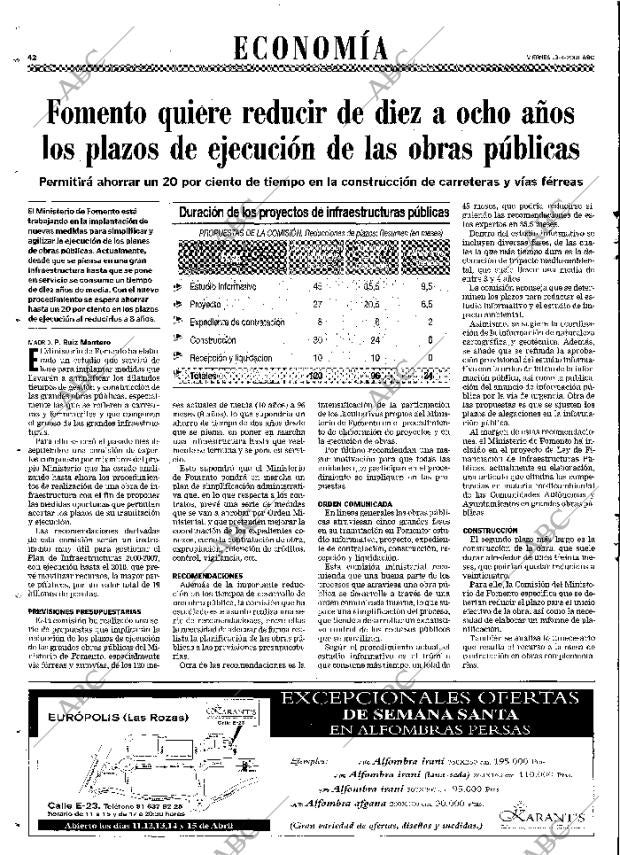 ABC MADRID 13-04-2001 página 42