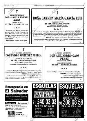 ABC MADRID 13-04-2001 página 61