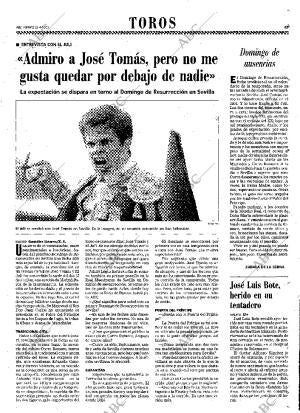 ABC MADRID 13-04-2001 página 63