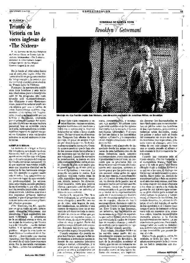 ABC MADRID 13-04-2001 página 65