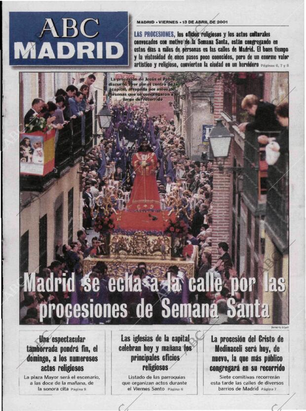 ABC MADRID 13-04-2001 página 81