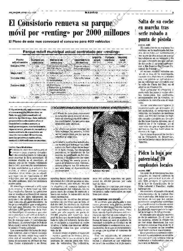 ABC MADRID 13-04-2001 página 85