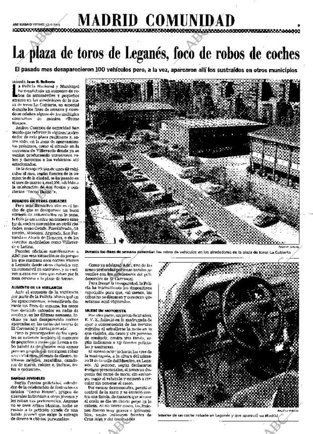 ABC MADRID 13-04-2001 página 89
