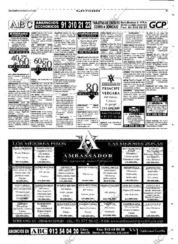 ABC MADRID 15-04-2001 página 111
