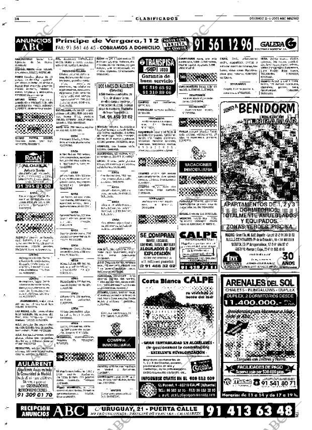 ABC MADRID 15-04-2001 página 114