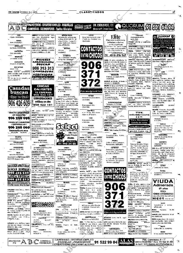 ABC MADRID 15-04-2001 página 117