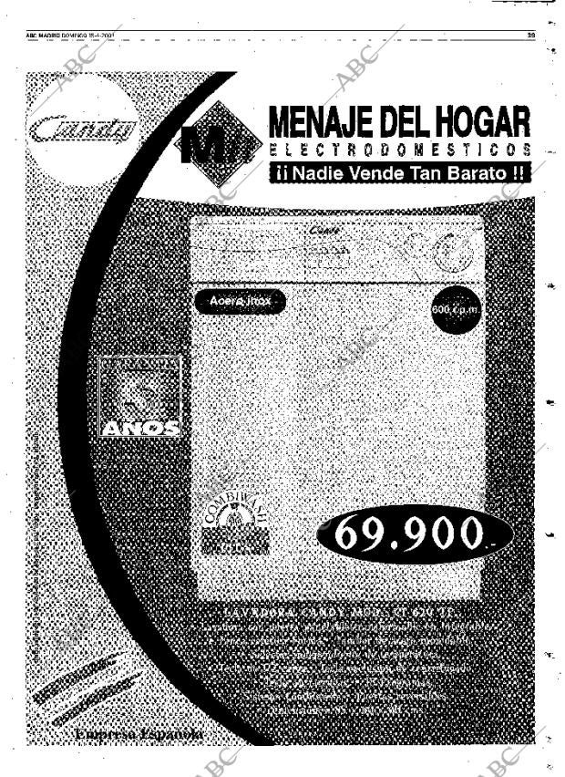 ABC MADRID 15-04-2001 página 119