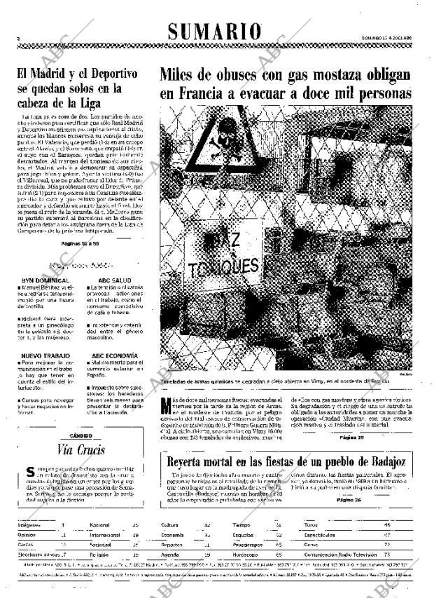 ABC MADRID 15-04-2001 página 2