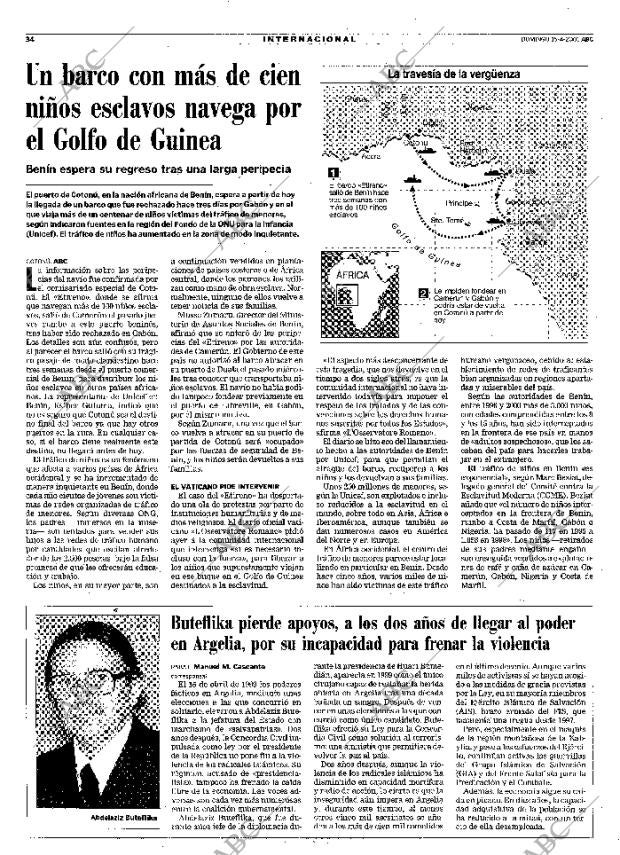 ABC MADRID 15-04-2001 página 34