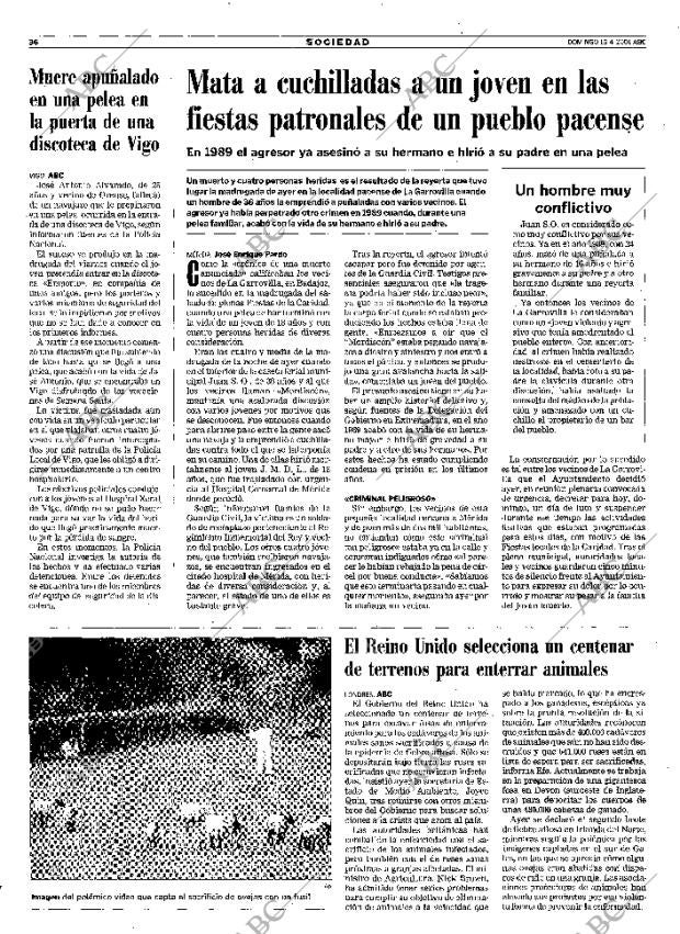 ABC MADRID 15-04-2001 página 36