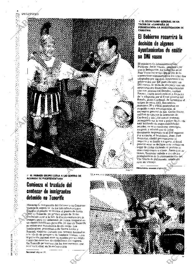 ABC MADRID 15-04-2001 página 4