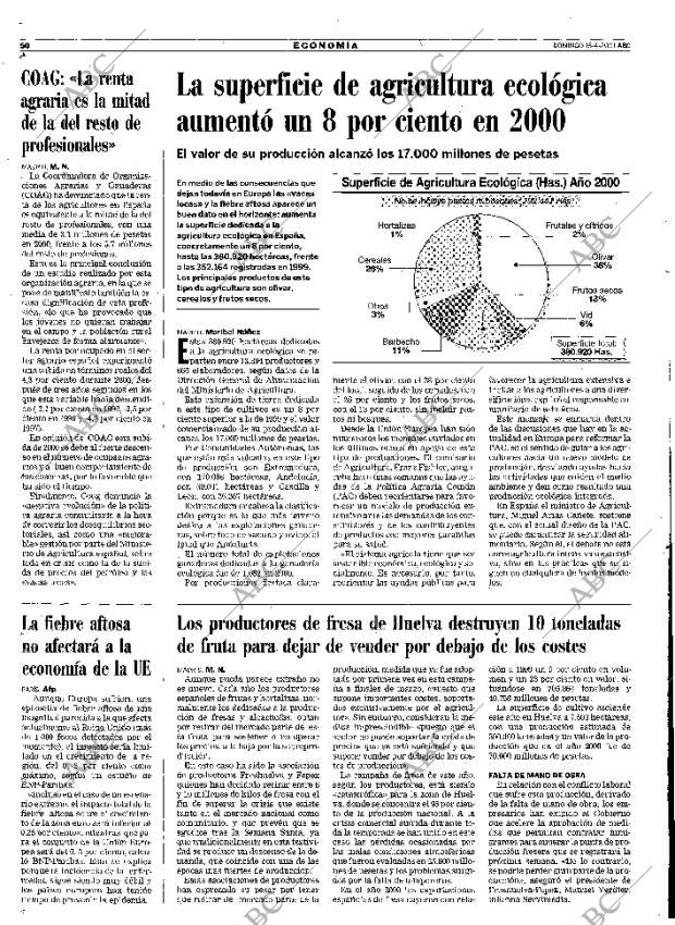 ABC MADRID 15-04-2001 página 50