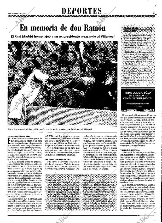ABC MADRID 15-04-2001 página 51
