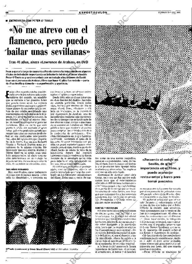 ABC MADRID 15-04-2001 página 68