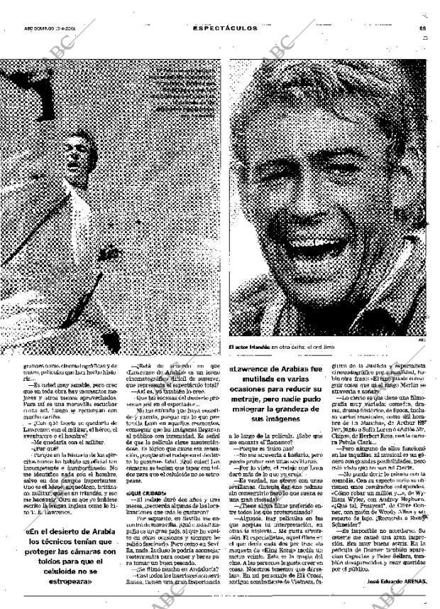 ABC MADRID 15-04-2001 página 69