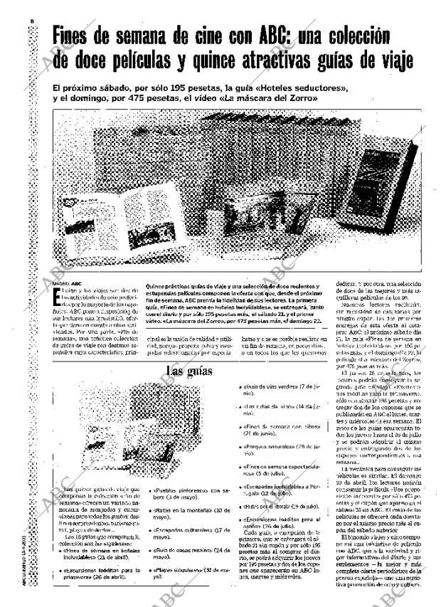ABC MADRID 15-04-2001 página 8
