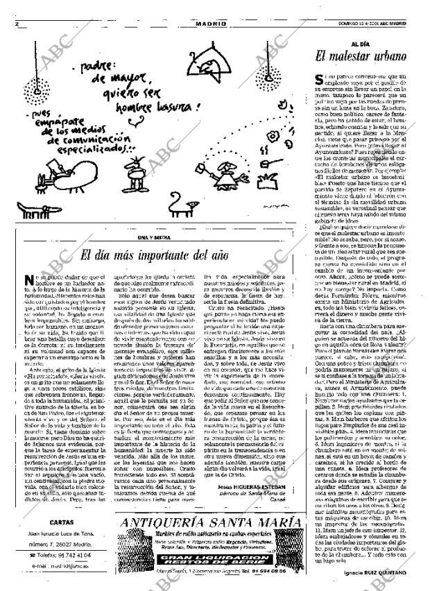 ABC MADRID 15-04-2001 página 82