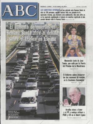 ABC MADRID 16-04-2001 página 1