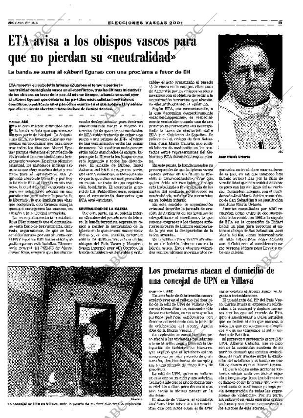 ABC MADRID 16-04-2001 página 19