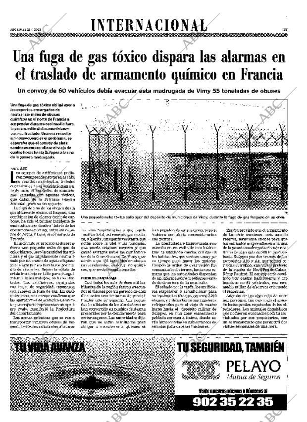 ABC MADRID 16-04-2001 página 27