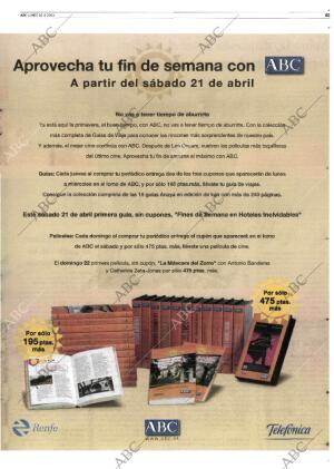 ABC MADRID 16-04-2001 página 65