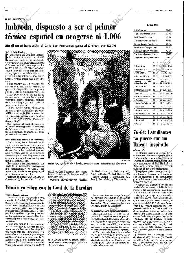 ABC MADRID 16-04-2001 página 66