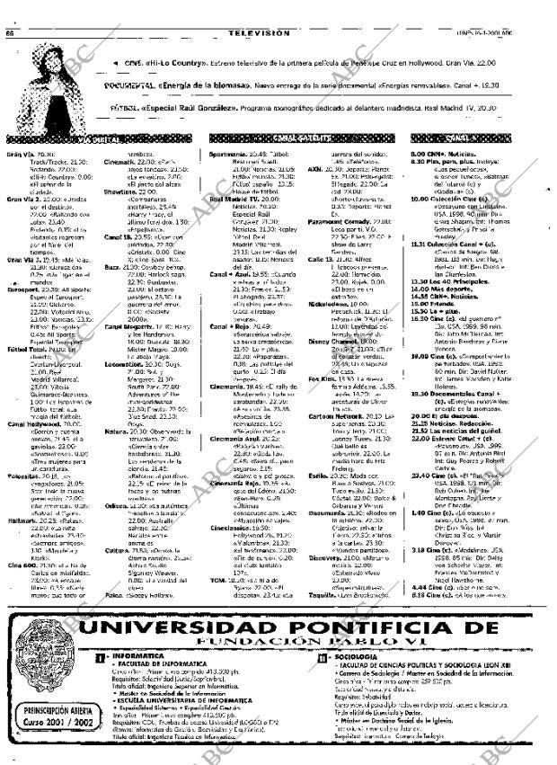 ABC MADRID 16-04-2001 página 86
