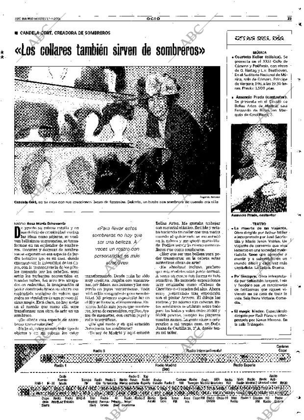 ABC MADRID 17-04-2001 página 119