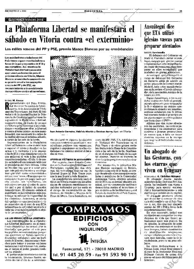 ABC MADRID 17-04-2001 página 21