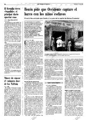 ABC MADRID 17-04-2001 página 30