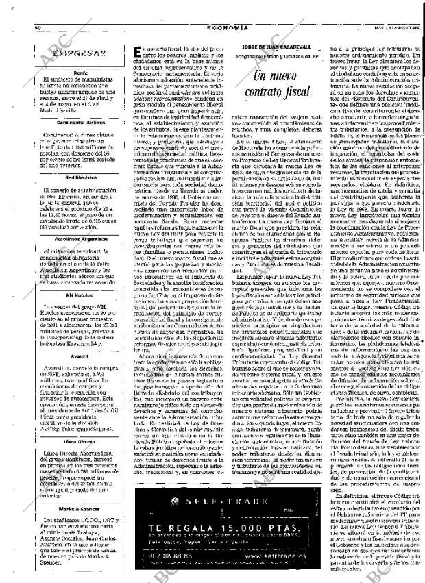 ABC MADRID 17-04-2001 página 50