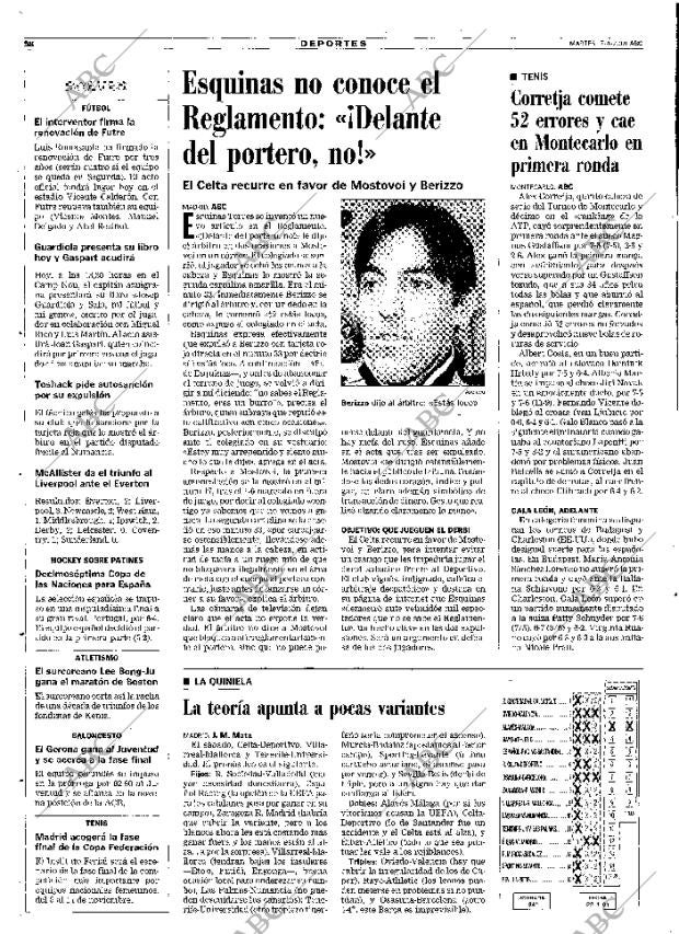 ABC MADRID 17-04-2001 página 58