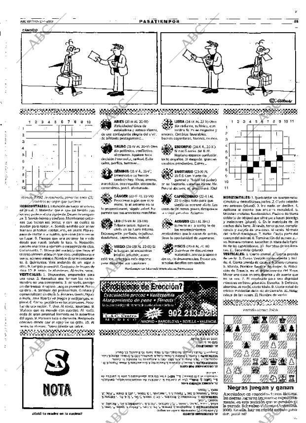 ABC MADRID 17-04-2001 página 69