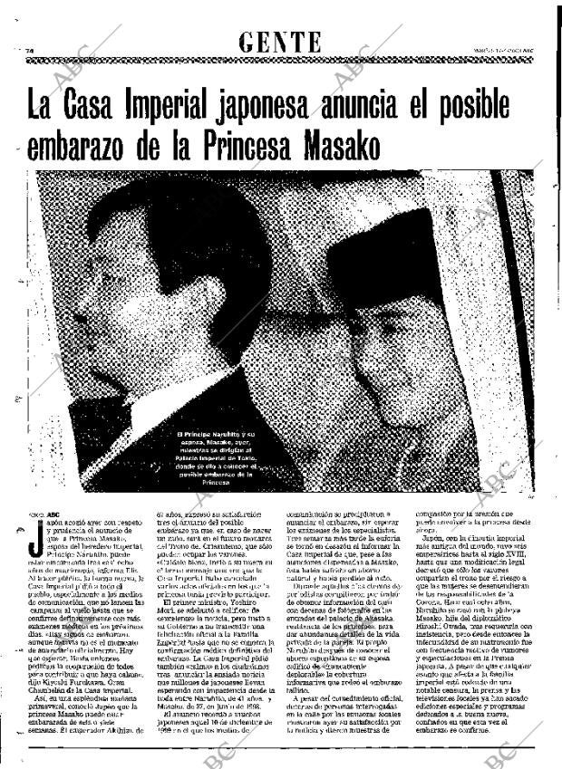 ABC MADRID 17-04-2001 página 74