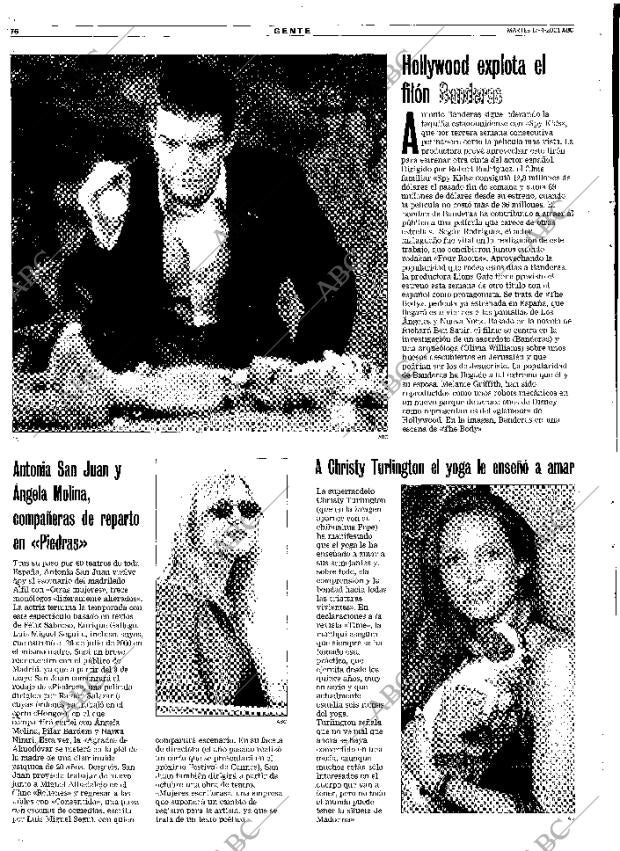 ABC MADRID 17-04-2001 página 76