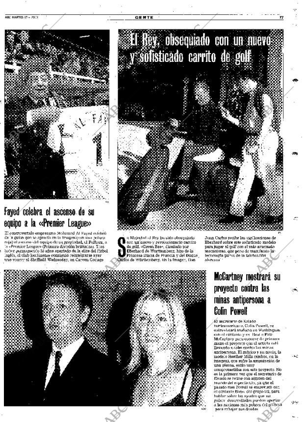 ABC MADRID 17-04-2001 página 77