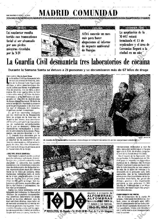 ABC MADRID 17-04-2001 página 93
