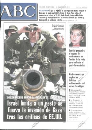 ABC MADRID 18-04-2001 página 1