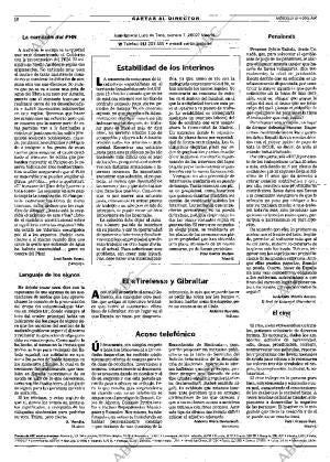 ABC MADRID 18-04-2001 página 12