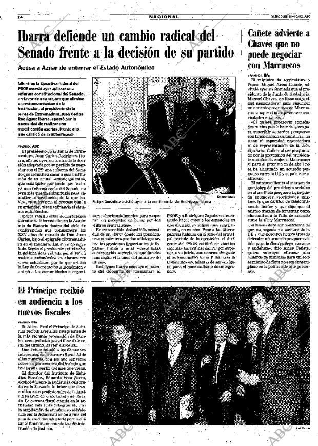 ABC MADRID 18-04-2001 página 24