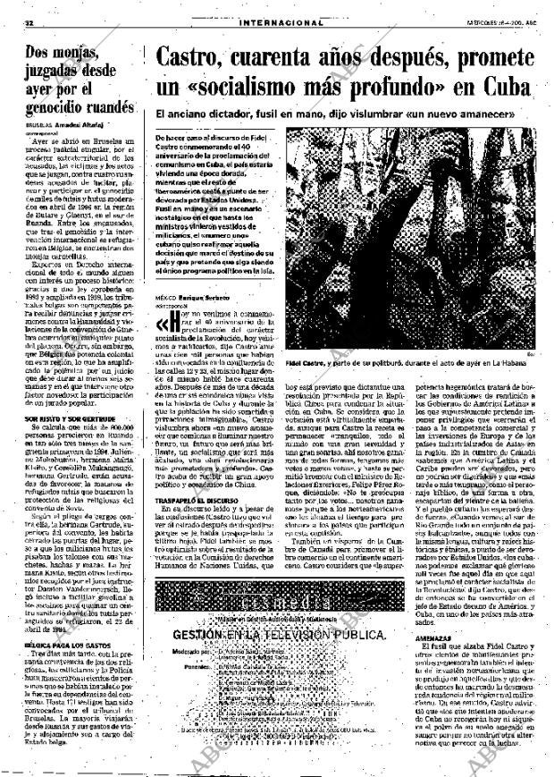 ABC MADRID 18-04-2001 página 32