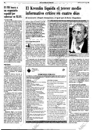 ABC MADRID 18-04-2001 página 34