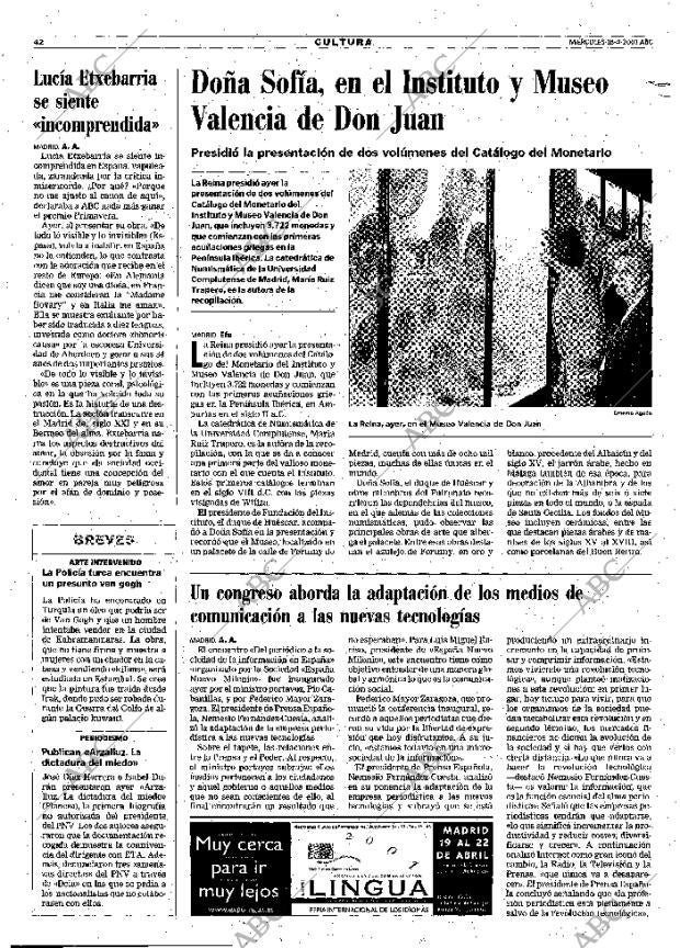 ABC MADRID 18-04-2001 página 42